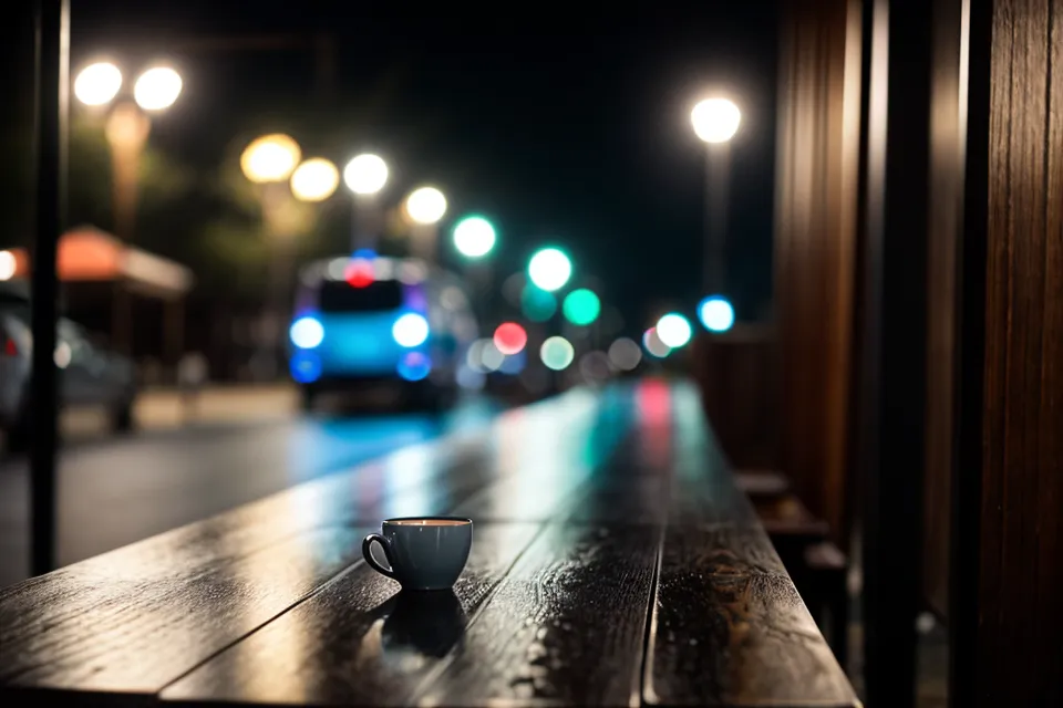 Posture assise redressée et décontractée sur une chaise de café, exemple de langage corporel confiant pour des rencontres physiques réussies