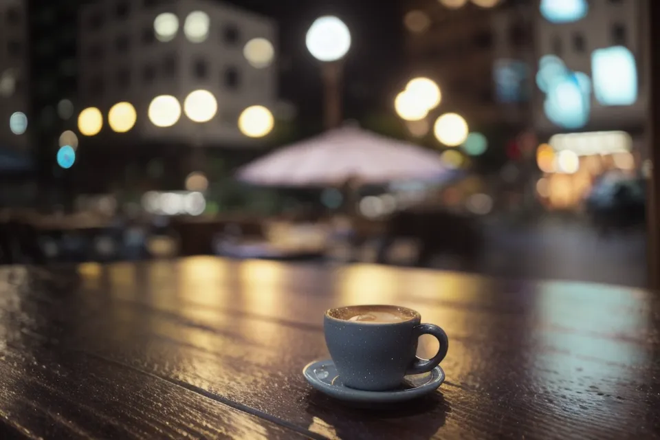 Un verre de cidre breton frais sur une table en terrasse à Rennes.