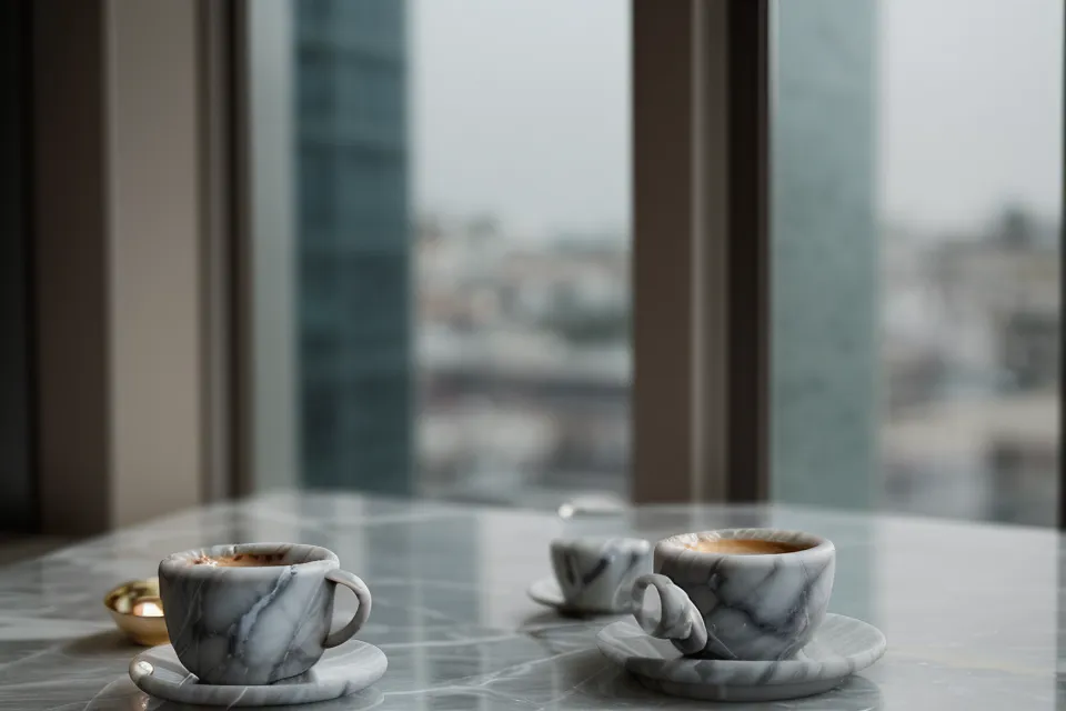 Main tenant un smartphone sur l'application Fruitz, prête à envoyer une phrase d'accroche générée par une intelligence artificielle de rencontre en ligne